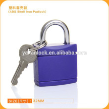 2015 Yalian Fashion Style ABS shell Purple Iron Padlock 0225